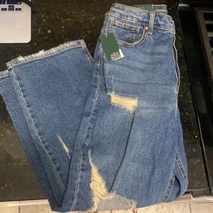 Distressed Jeans highwaisted